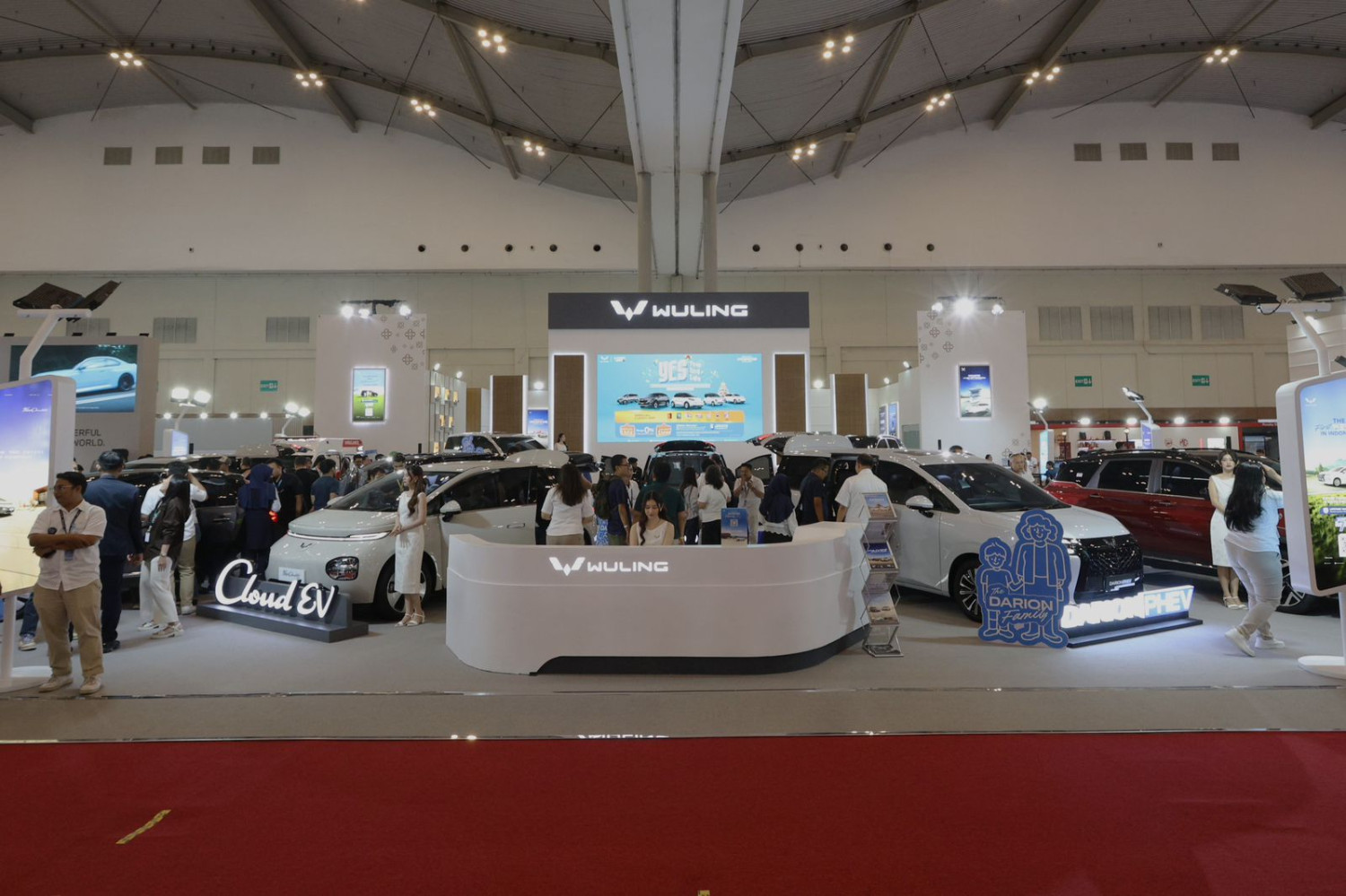 wuling, wuling air ev, GJAW 2025, Wuling Tawarkan Air EV dengan Paket Lengkap dan Pemasangan Wall Charging di GJAW 2025