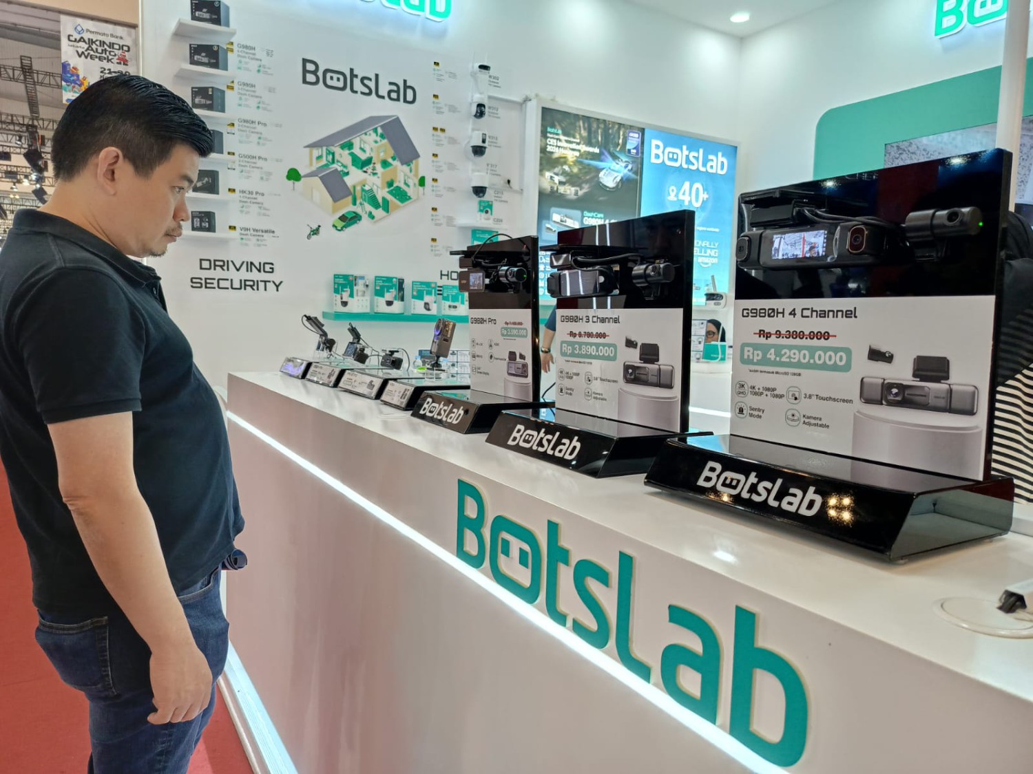 dashcam, Dashcam Botslab, Botslab, Botslab 360 Group, Dashcam Rp 800 Ribuan, Dashcam Series Baru Botslab di GJAW 2025, Spesial Launching Diskon 50 Persen