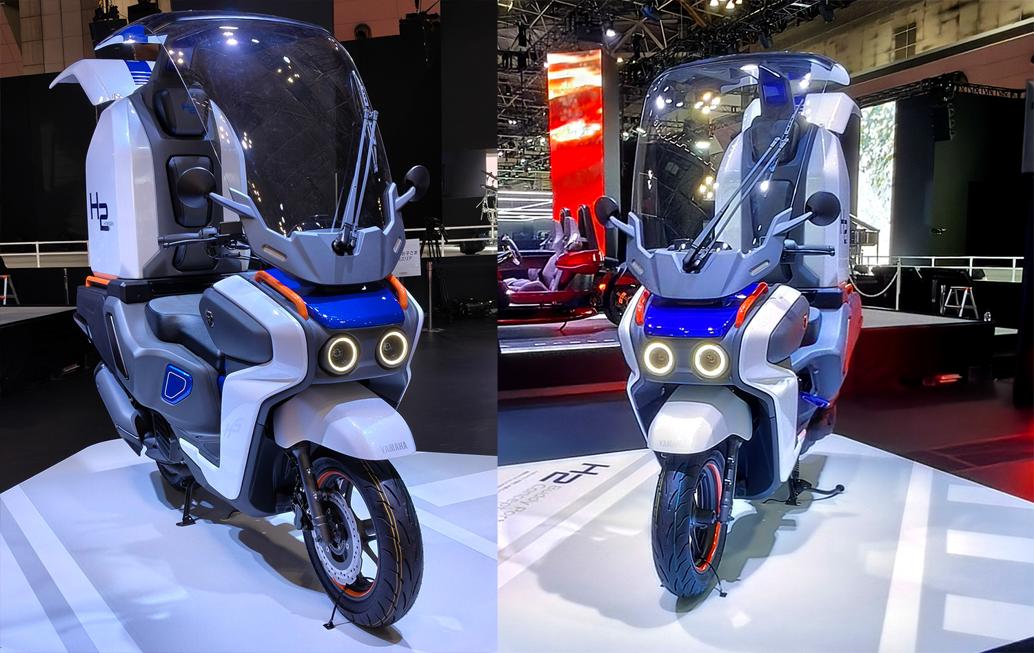 toyota, yamaha, motor hidrogen, Ini Dia Skutik Hasil Kolaborasi Toyota dan Yamaha, Buat Angkut Barang