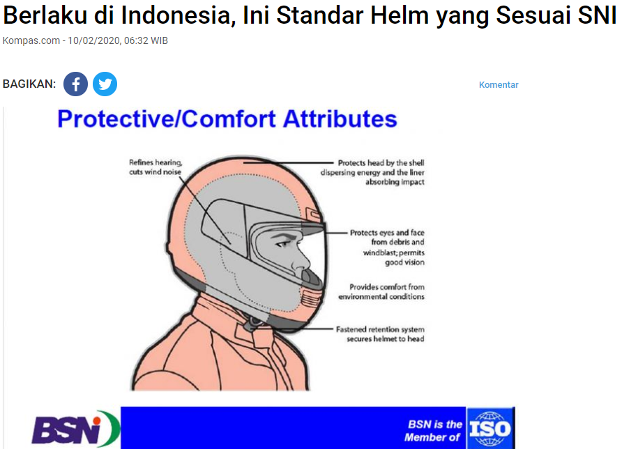 standar nasional indonesia, helm sni, syarat helm SNI, Syarat Mutu Material Helm SNI, Syarat Konstruksi Helm SNI, Selalu Diincar Saat Razia Operasi Polisi, Ini Syarat Mutu dan Konstruksi Helm Layak SNI