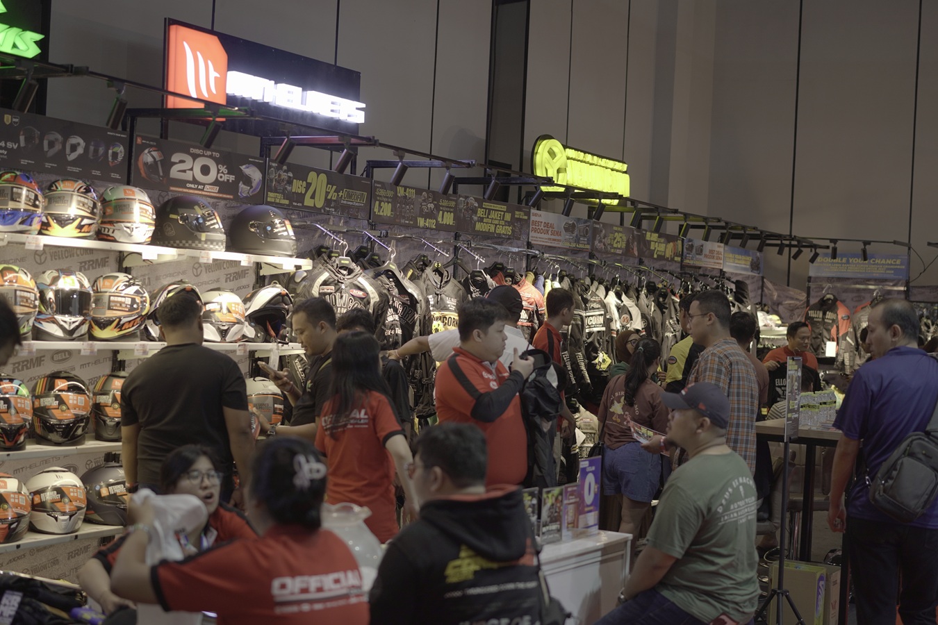 helm, apparel, Riding Gear, IMHAX, IMHAX 2025, Industri Riding Gear Menggeliat, Transaksi IMHAX 2025 Tembus Rp 6,5 Miliar