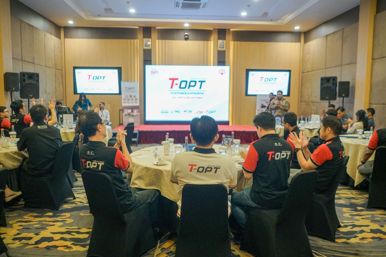 Spare part toyota, T-OPT, CV Cipta Sejahtera, T-OPT Exhibition, Penjualan Spare Part T-OPT Melesat,  Kualitas Toyota dan Harga Terjangkau
