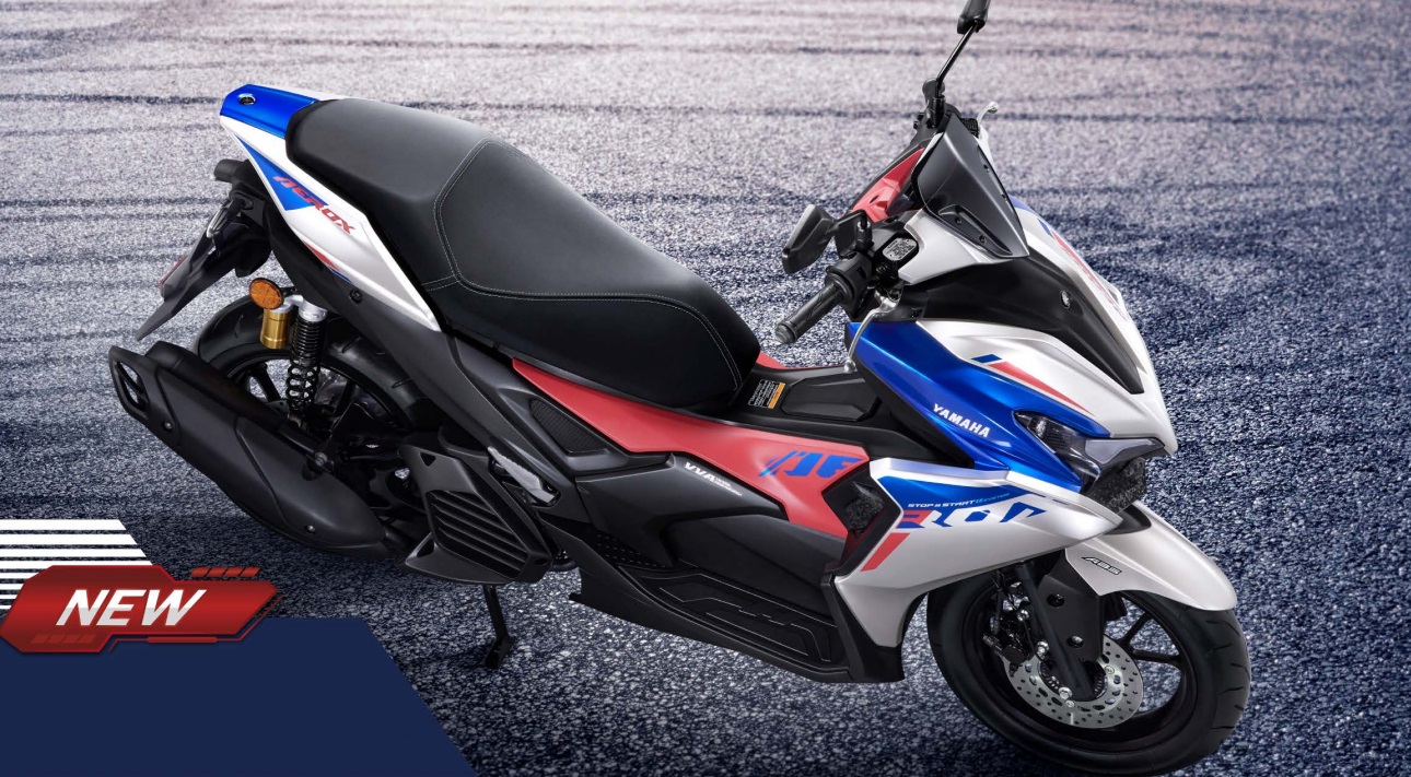 yamaha aerox thailand, aerox thailand, Yamaha Aerox Alpha, harga aerox alpha, aerox alpha thailand, Ngintip Tampilan Yamaha Aerox Alpha Versi Thailand, Warna Ngejreng Pol