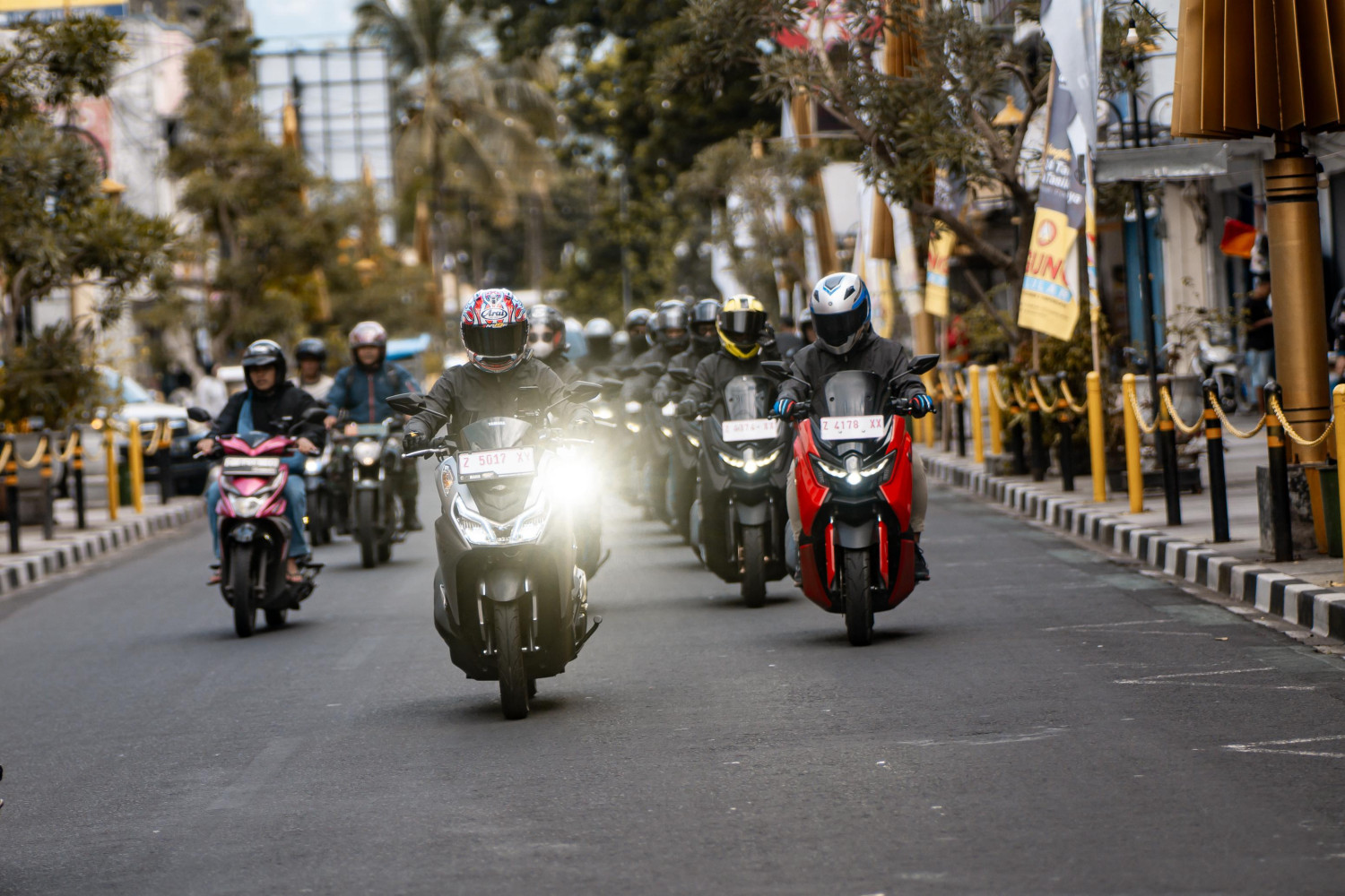 sirkuit bukit peusar, yamaha cup race, PT Yamaha Indonesia Motor Manufacturing (PT YIMM), Yamaha Aerox Cyber City, yamaha nmax turbo, YCR 2025, NMAX Turbo dan Aerox, Libas Track Pantai Selatan Hingga Melesat di Drag Battle YCR 2025