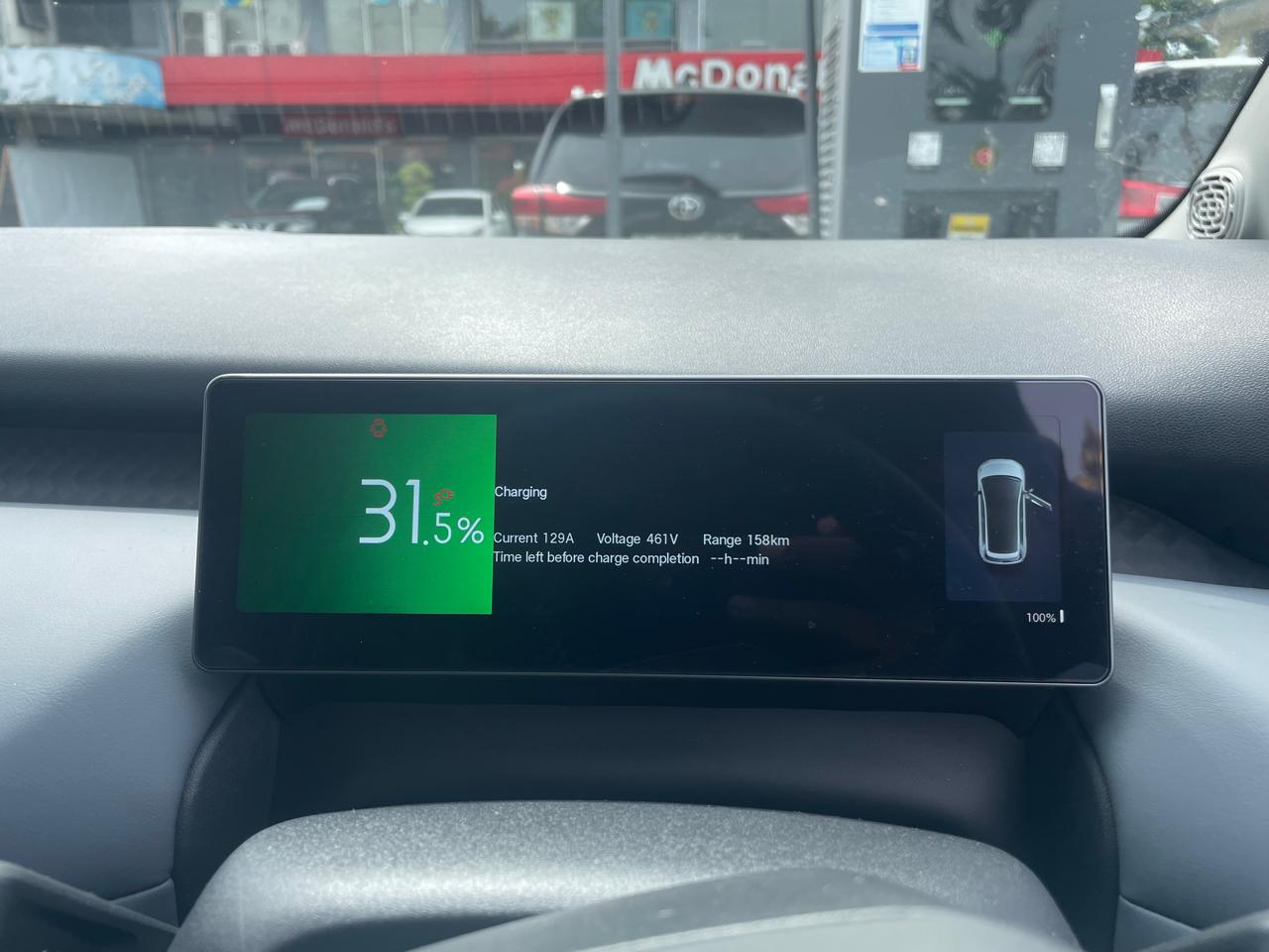 mobil baru, mobil listrik, pengecasan, GAC Aion, AION UT, Enaknya Ngecas AION UT, Sambil Sarapan Baterai Bisa Penuh Lagi