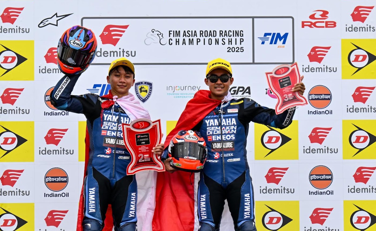arrc, wahyu nugroho, yamaha racing indonesia, pembalap yamaha, aldi satya mahendra, jadwal arrc, Manfaatkan Momentum, Tim Yamaha Racing Indonesia Siap All Out Tutup Musim ARRC di Buriram
