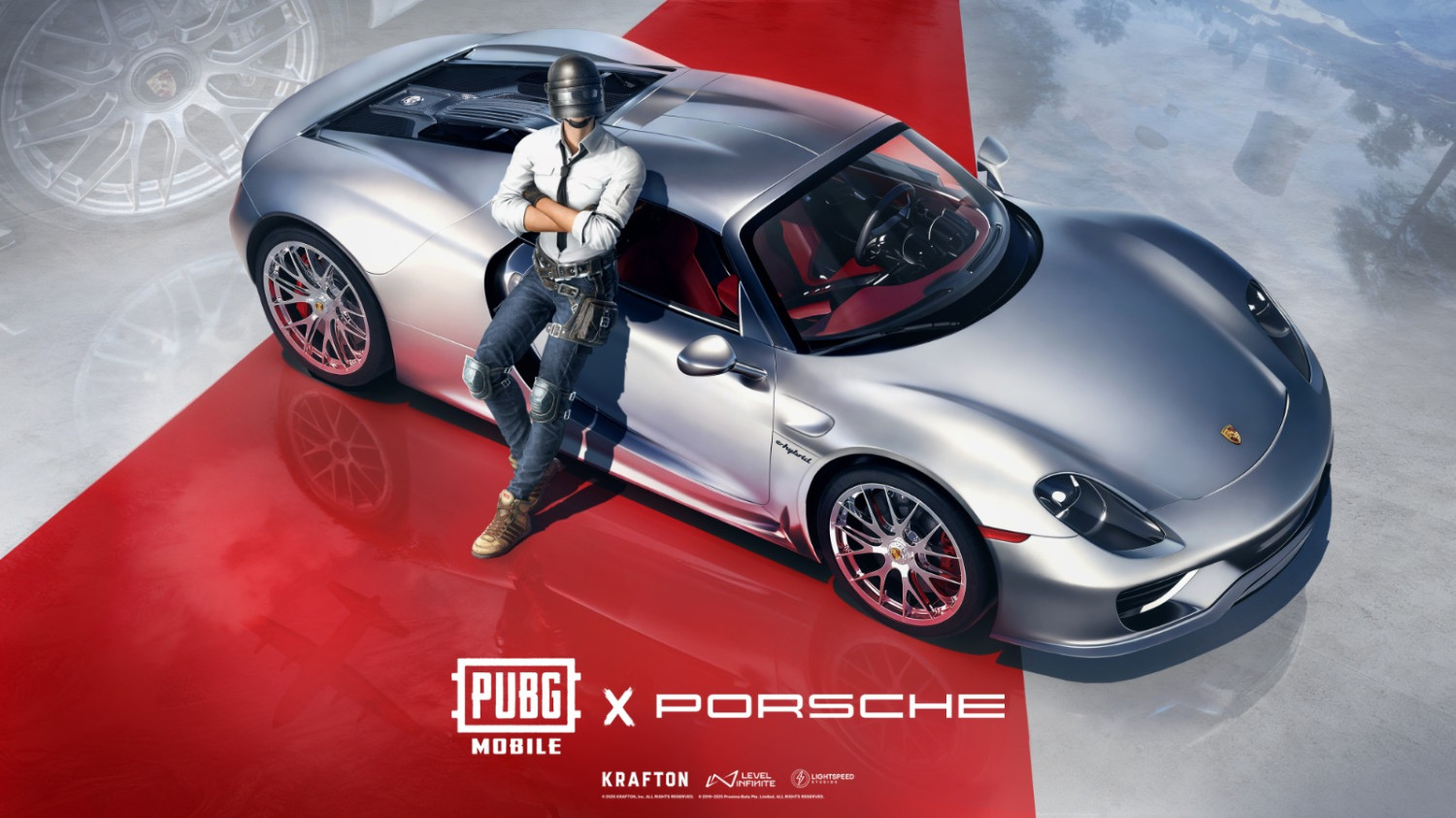porsche, pubg, pubg mobile, Porsche Bawa Armada Supercar ke PUBG Mobile, 918 Spyder Jadi Primadona