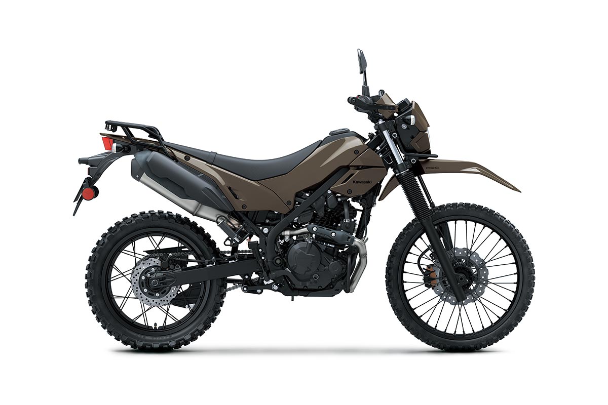 kawasaki, kawasaki klx, klx230, kawasaki klx230 df, KLX230 DF, Kawasaki Luncurkan KLX230 DF, Mesin Responsif dan Suspensi Panjang