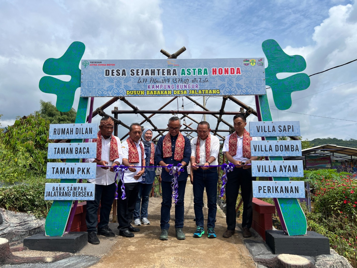 desa, Yayasan Astra Honda Motor, yayasan ahm, Sustainability, Program Desa Sejahtera Astra Honda, Yayasan AHM Kembangkan Desa Jalatrang, Target Jadi Desa Wisata Berkelanjutan