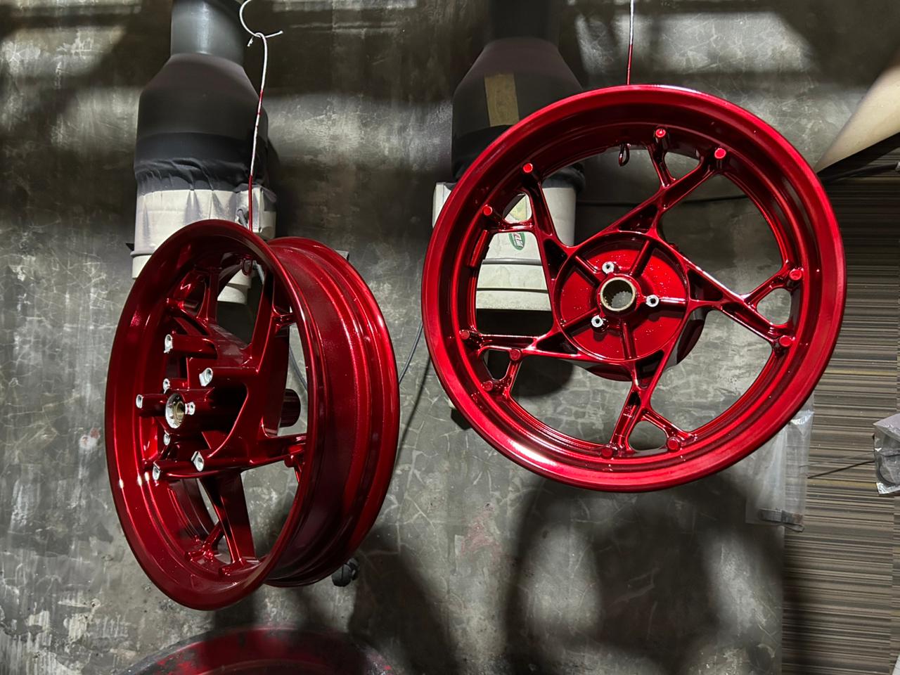 coating, pelek motor, powder coating, powder coating pelek, Karena Ini Powder Coating Pelek Motor Bisa Lebih Mahal dan Lama