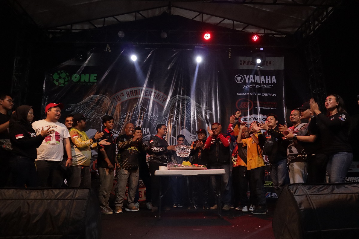 yamaha, NMAX, yamaha nmax club indonesia, Komunitas Yamaha NMAX, YNCI Chapter Tangerang, YNCI Tangerang Makin Dewasa, Perayaan Satu Dekade Dihadiri Chapter Lampung Sampai Gorontalo