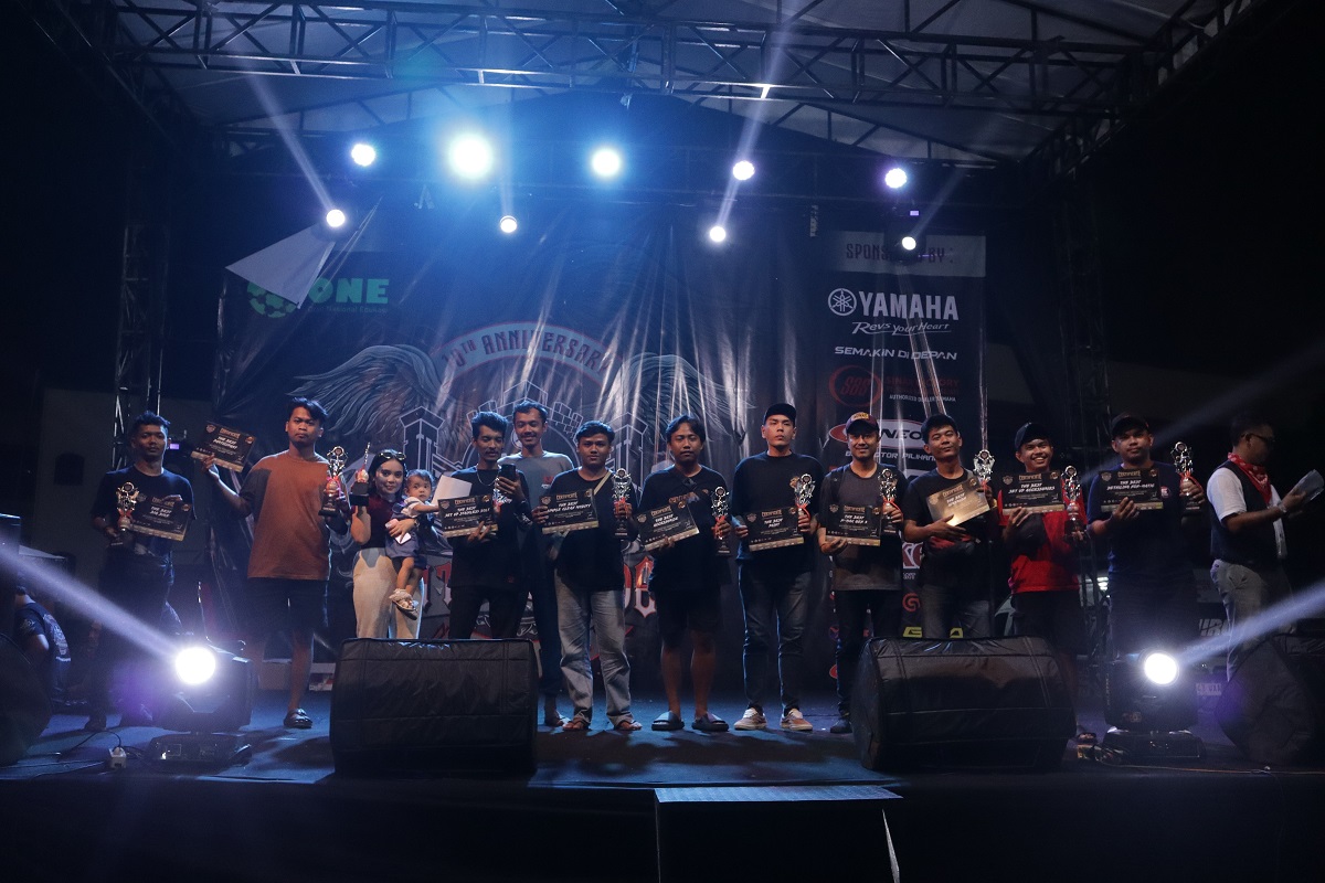 yamaha, NMAX, yamaha nmax club indonesia, Komunitas Yamaha NMAX, YNCI Chapter Tangerang, YNCI Tangerang Makin Dewasa, Perayaan Satu Dekade Dihadiri Chapter Lampung Sampai Gorontalo