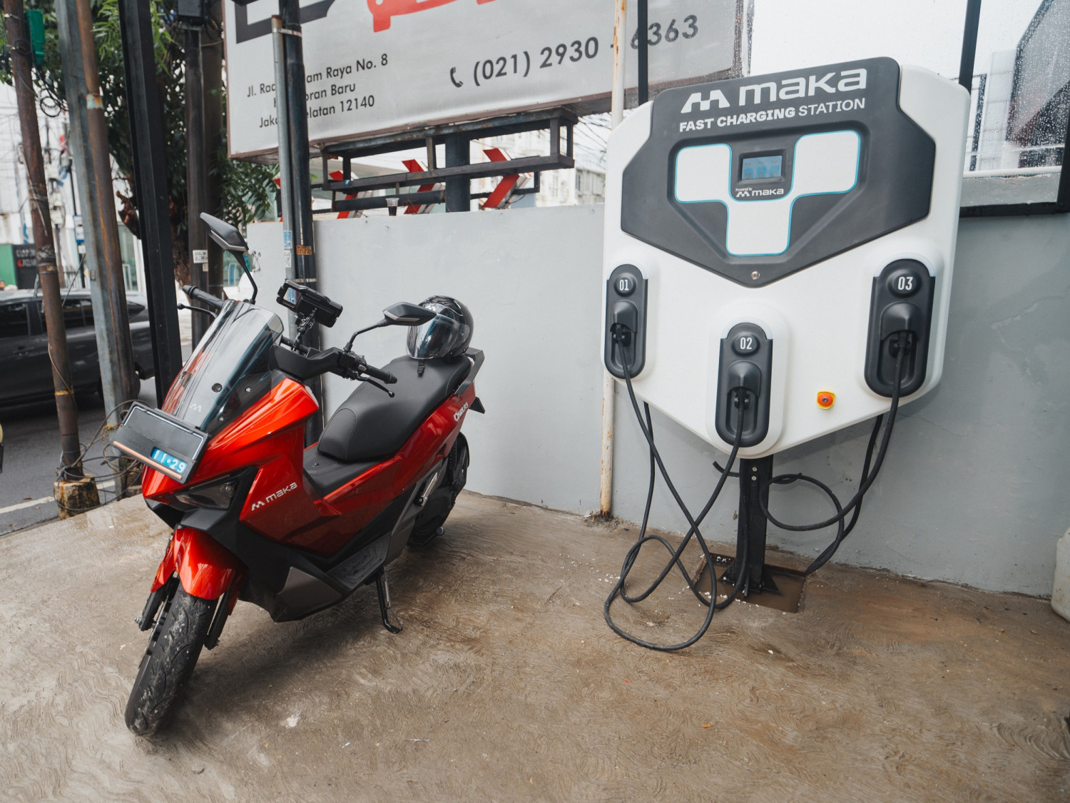 MAKA Motors, Fast Charging Station, Maka Cavalry, Maka, Cavalry, MAKA Motors Genjot Ekosistem Motor Listrik, 1 Tahun Hadirkan 33 Titik Fast Charging