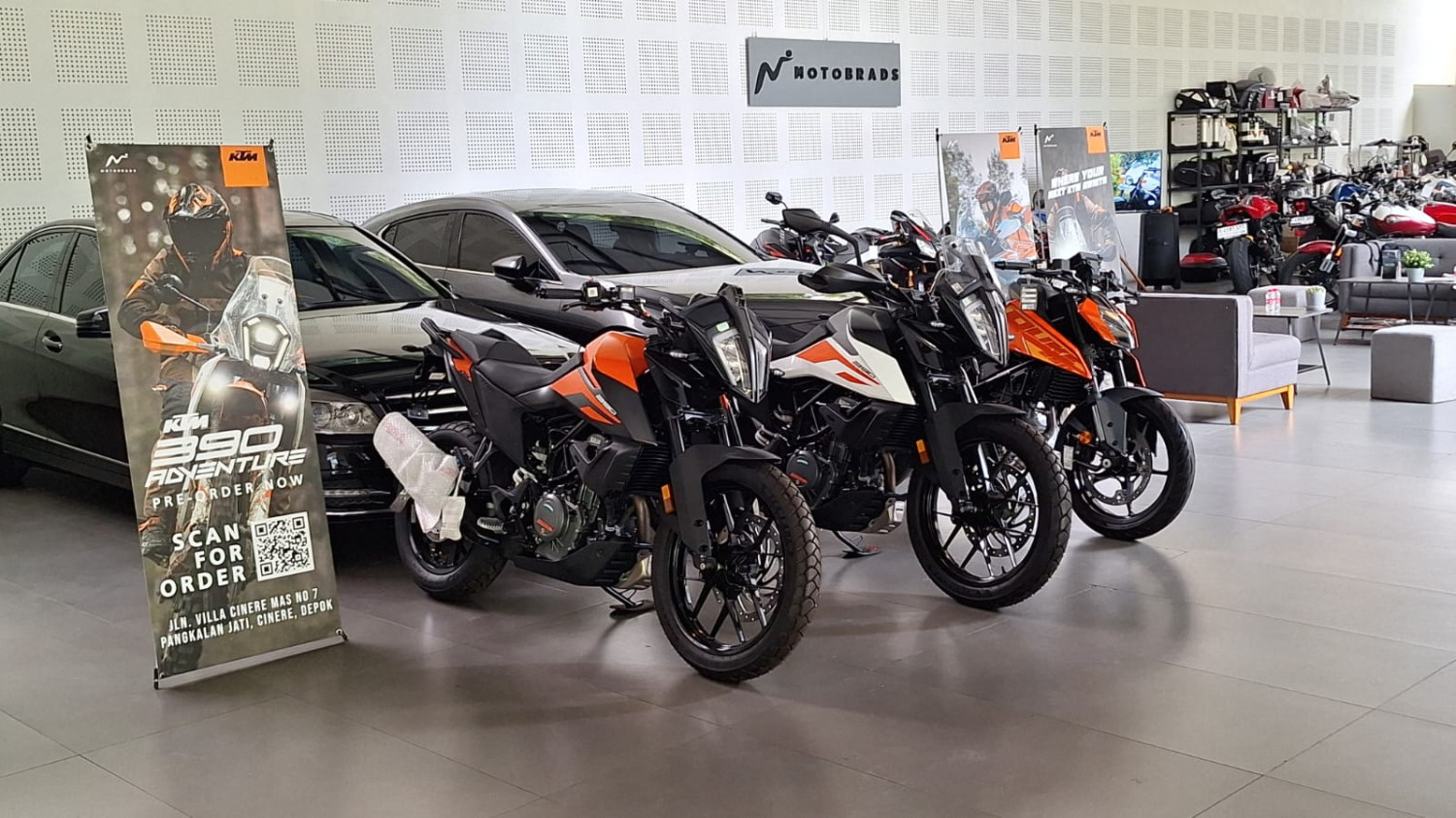 moge, ktm 390 adventure, moge murah, Motobrads, Mirip Motor Sport 150 cc, Ini Moge Dengan Pajak Tahunan Paling Murah