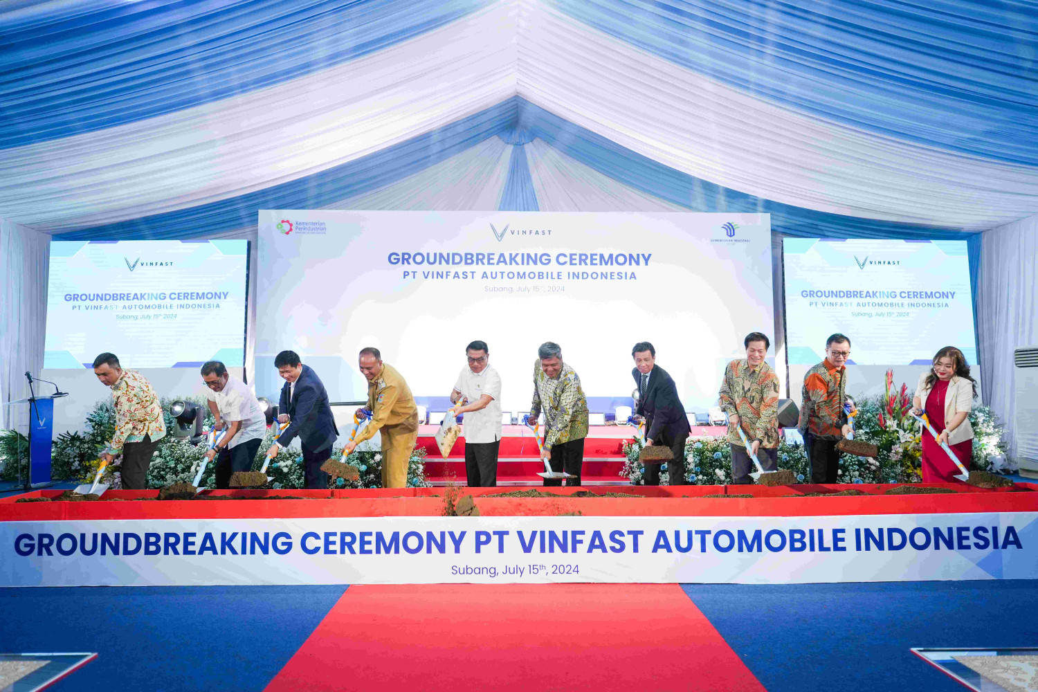 jawa barat, subang, kariyanto hardjosoemarto, Pabrik VinFast, PT VinFast Automobile Indonesia, VinFast Kasih Kode, Pabrik di Indonesia akan Segera Diresmikan