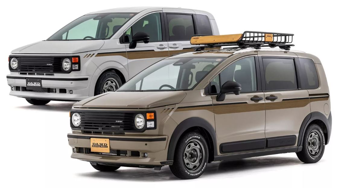 jepang, honda freed, modifikasi honda freed, DAMD, DAMD Isolator, Bergaya Kalcer, DAMD Bikin Honda Freed Tampil ala Minivan Jadul