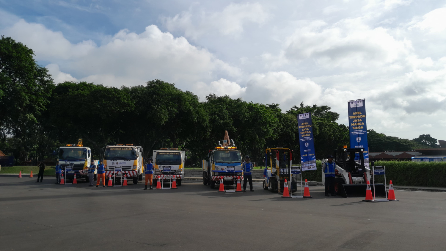 mobil derek, Jasamarga, nataru, Rescue, Ambulans, hingga Mobile Pump Inilah Armada Jasa Marga Hadapi Nataru