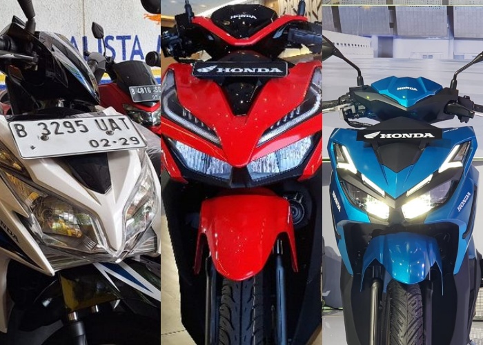 honda, vario 125, vario, honda vario, Intip Bentuk Headlamp Honda Vario 125 dari Semua Generasi, Suka yang Mana?
