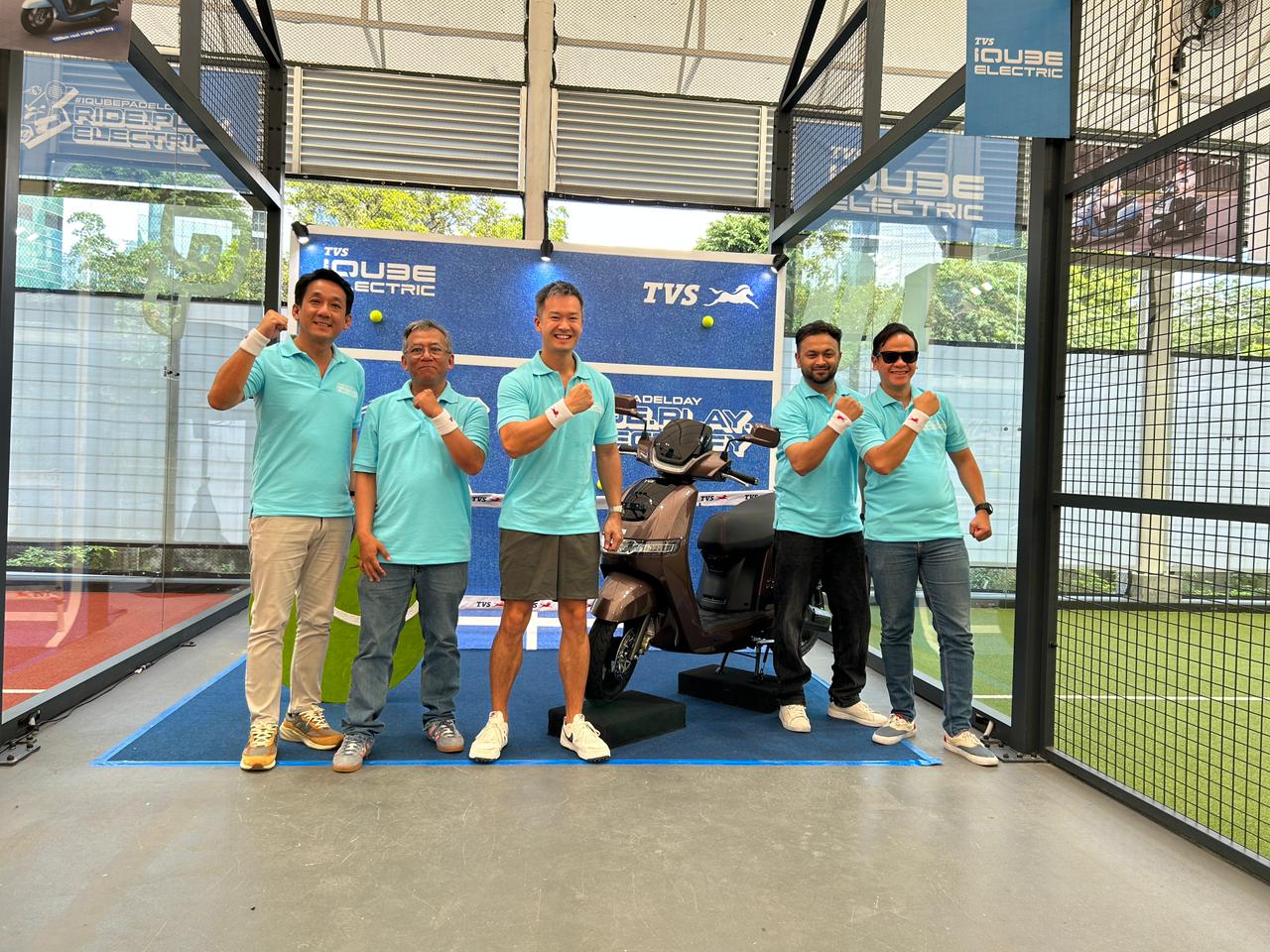 motor listrik, tvs motor company indonesia, TVS iQube, iQube, TVS Gelar iQube Padel Day, Ada Bocoran Soal Motor Baru Tahun Depan