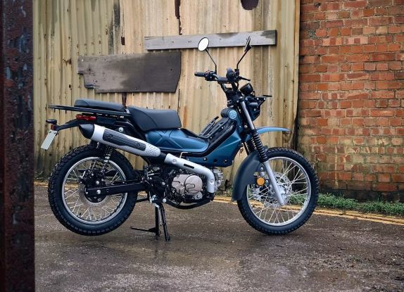 Inggris, motor baru, bebek trail, Honda CT125, AJS Imber, Harga Setara Rp 50 Jutaan, Bebek Trail Pesaing Honda CT125 Ini Muncul dari Inggris