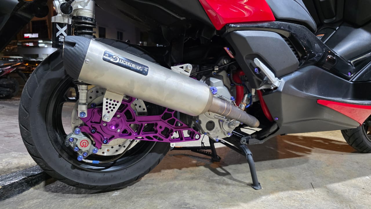 yamaha xmax, Swingarm XMAX, Kimin Racing Store, Harga swingarm XMAX, Swingarm Bilet, XMAX Makin Hedon, Kimin Racing Hadirkan Swingarm Bilet, Punya Desain Fresh