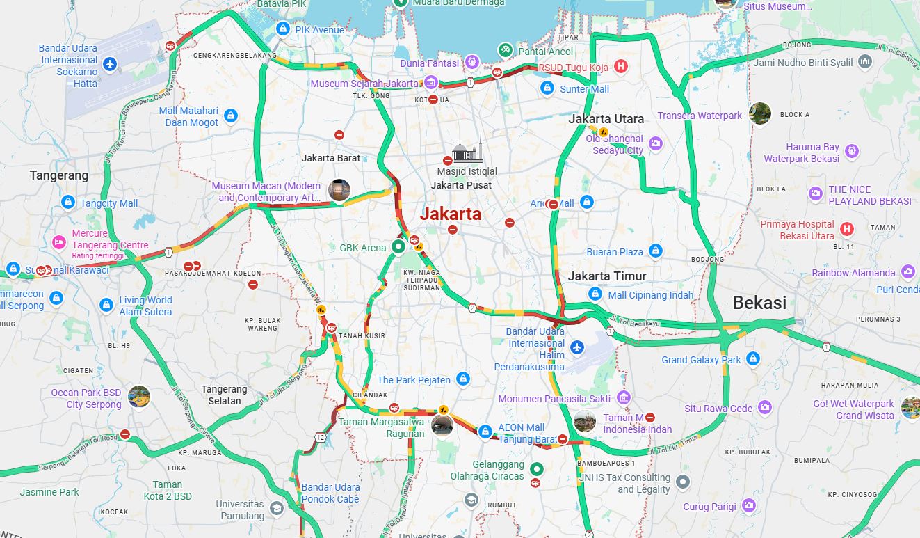 Travoy, Cctv lalu lintas, Aplikasi Pantau Macet, Pantauan Kemacetan Lalu Lintas, Update Kemacetan Lalu Lintas, Sebelum Berangkat liburan Pantau Kemacetan Lalu Lintas, Bisa Pakai 4 Aplikasi Ini