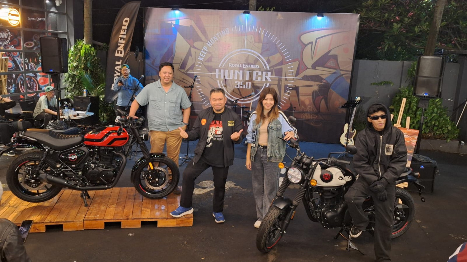royal enfield, Royal Enfield (RE) Indonesia, Hunter 350, Royal Enfield Hunter 350, Royal Enfield Luncurkan Hunter 350 Terbaru, Banyak Tambahan Fitur Harga Tetap