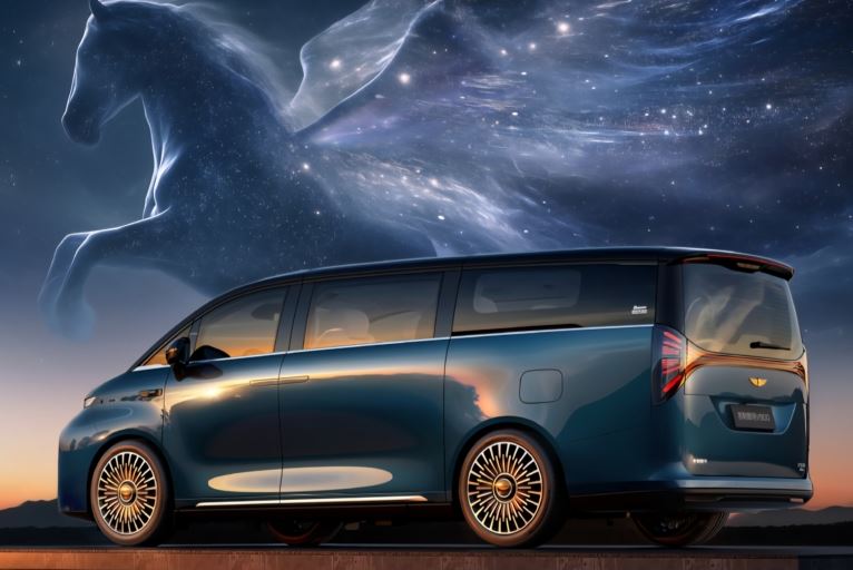 China, Geely, EREV, Geely Galaxy V900, Bisa Tempuh 1.200 Km Sekali Full dalam Mode Bensin+Listrik, MPV Baru Geely Ini Bertampang Futuristik