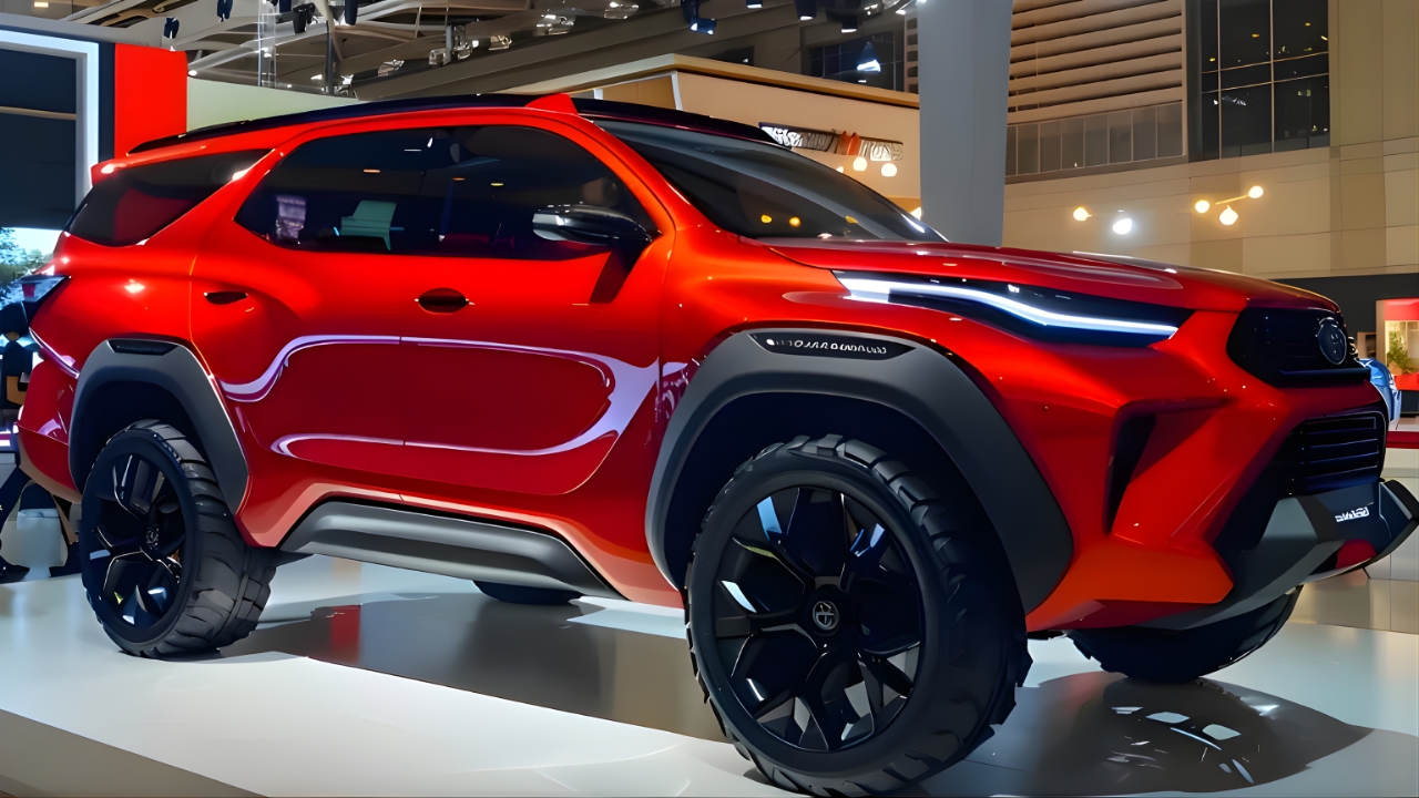 New Toyota Fortuner, toyota fortuner 2026, fortuner 2026, Heboh Kemunculan Toyota Fortuner 2026, Bentuk Wajah Bikin Pangling