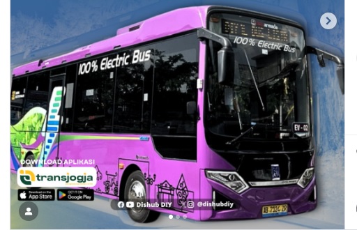 bus listrik, trans jogja, bus Trans Jogja, bus listrik jogja, Uji Coba Selesai, Ini Tarif Bus Listrik Trans Jogja Per 1 Januari 2026