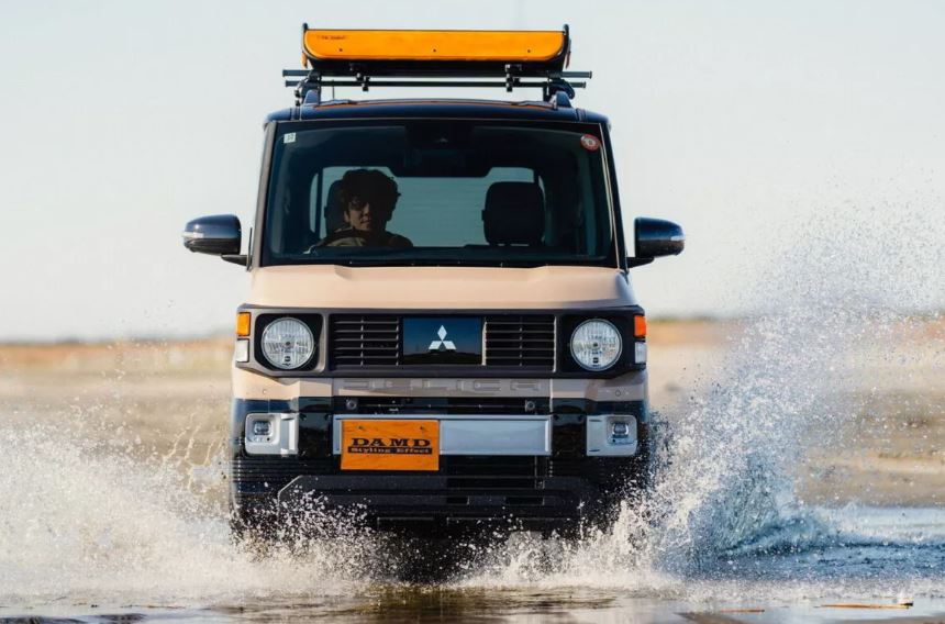 mitsubishi, pajero, mitsubishi delica, kei car, DAMD, Tampil ala Pajero Jadul, Mobil Compact Mitsubishi Ini Iritnya Tembus 19,5 Km/Liter
