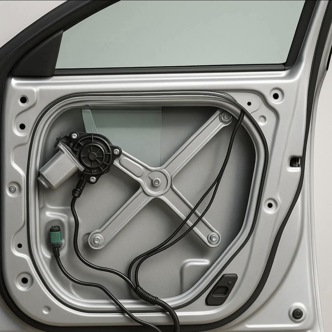 power window, korsleting, karet kaca, elektrikal, Karet Kaca Rusak Ternyata Bisa Bikin Korsleting Elektrikal Pintu Mobil