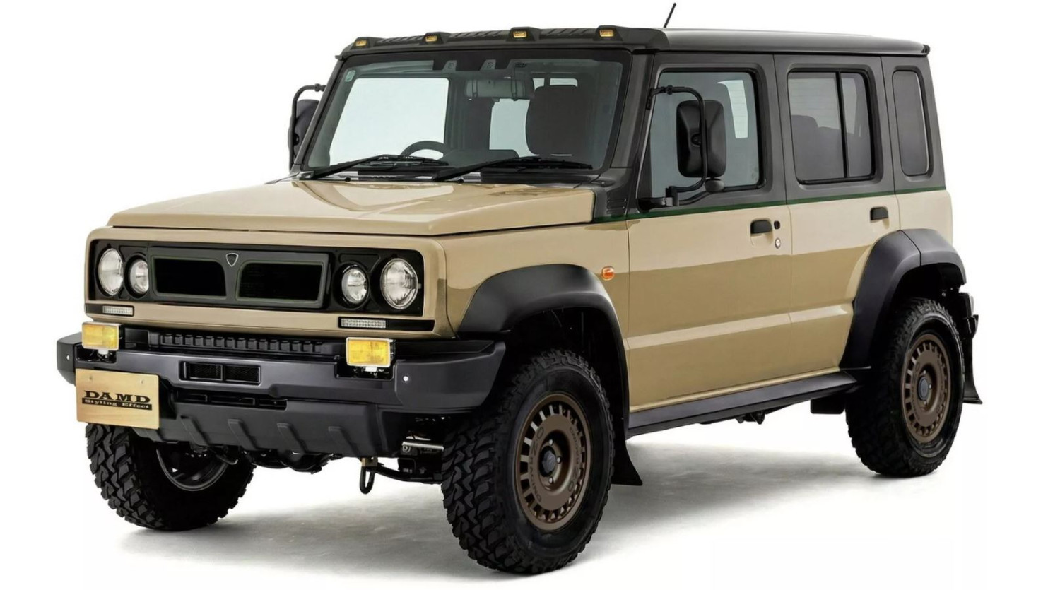 Suzuki Jimny, body kit, DAMD, Lancia, jimny 5 pintu, Punya Cita Rasa Italia, Suzuki Jimny 5 Pintu Ini Tampil ala Petualang Sejati