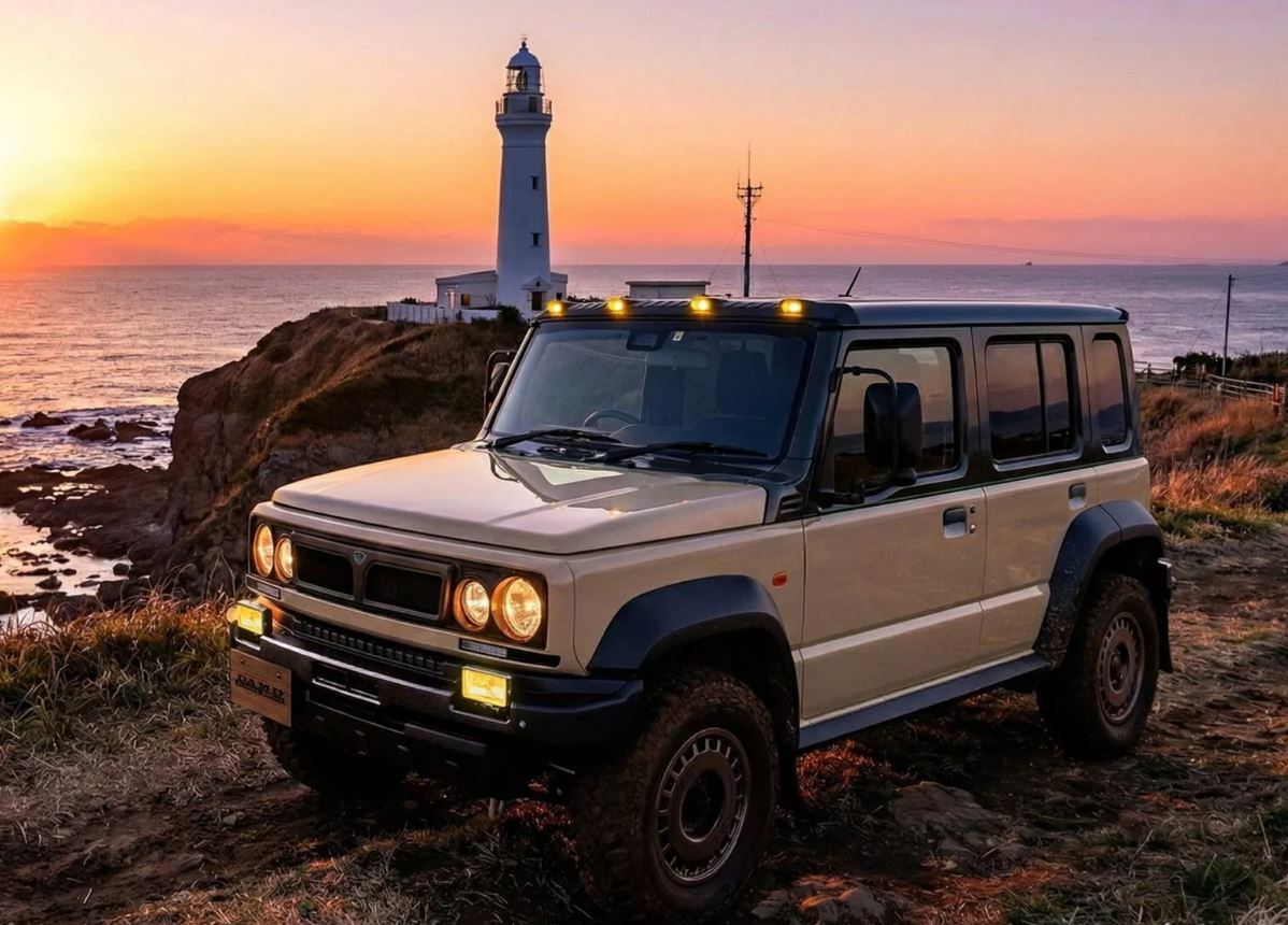 Suzuki Jimny, body kit, DAMD, Lancia, jimny 5 pintu, Punya Cita Rasa Italia, Suzuki Jimny 5 Pintu Ini Tampil ala Petualang Sejati