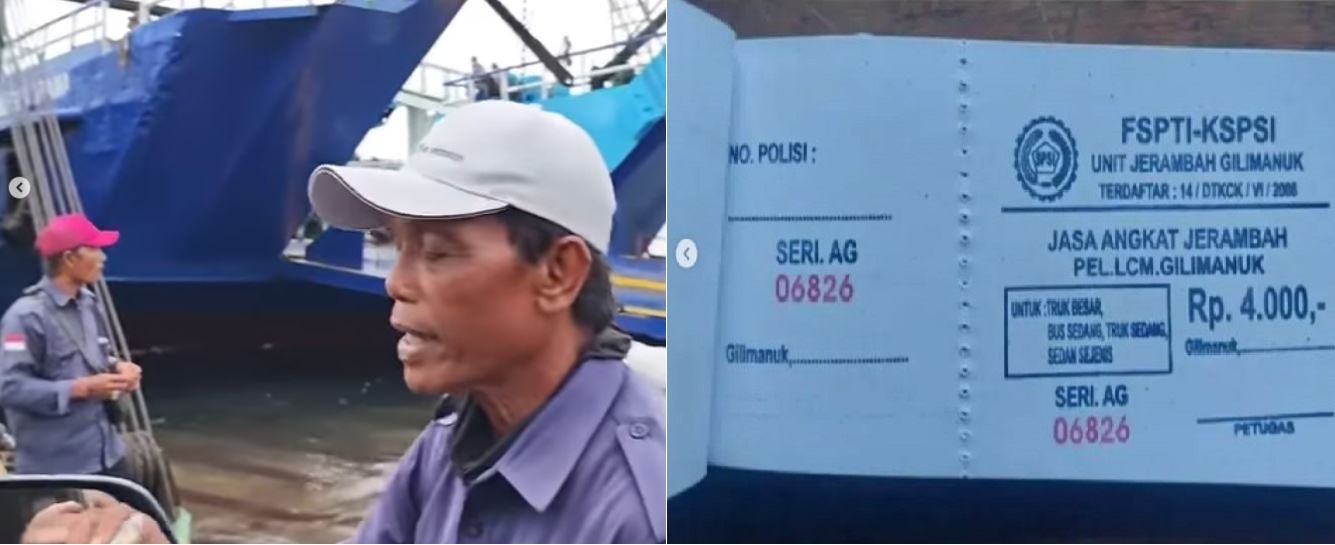 Pelabuhan Gilimanuk, Pekerja Jasa Jerambah Pelabuhan, Jasa Angkut Jerambah Pelabuhan, Dermaga LCM Gilimanuk, Pungli Jasa Keset Gilimanuk, Nestapa Pekerja Jerambah Pelabuhan Gilimanuk, Sodorkan Karcis Rp 4.000 Dituding Pungli