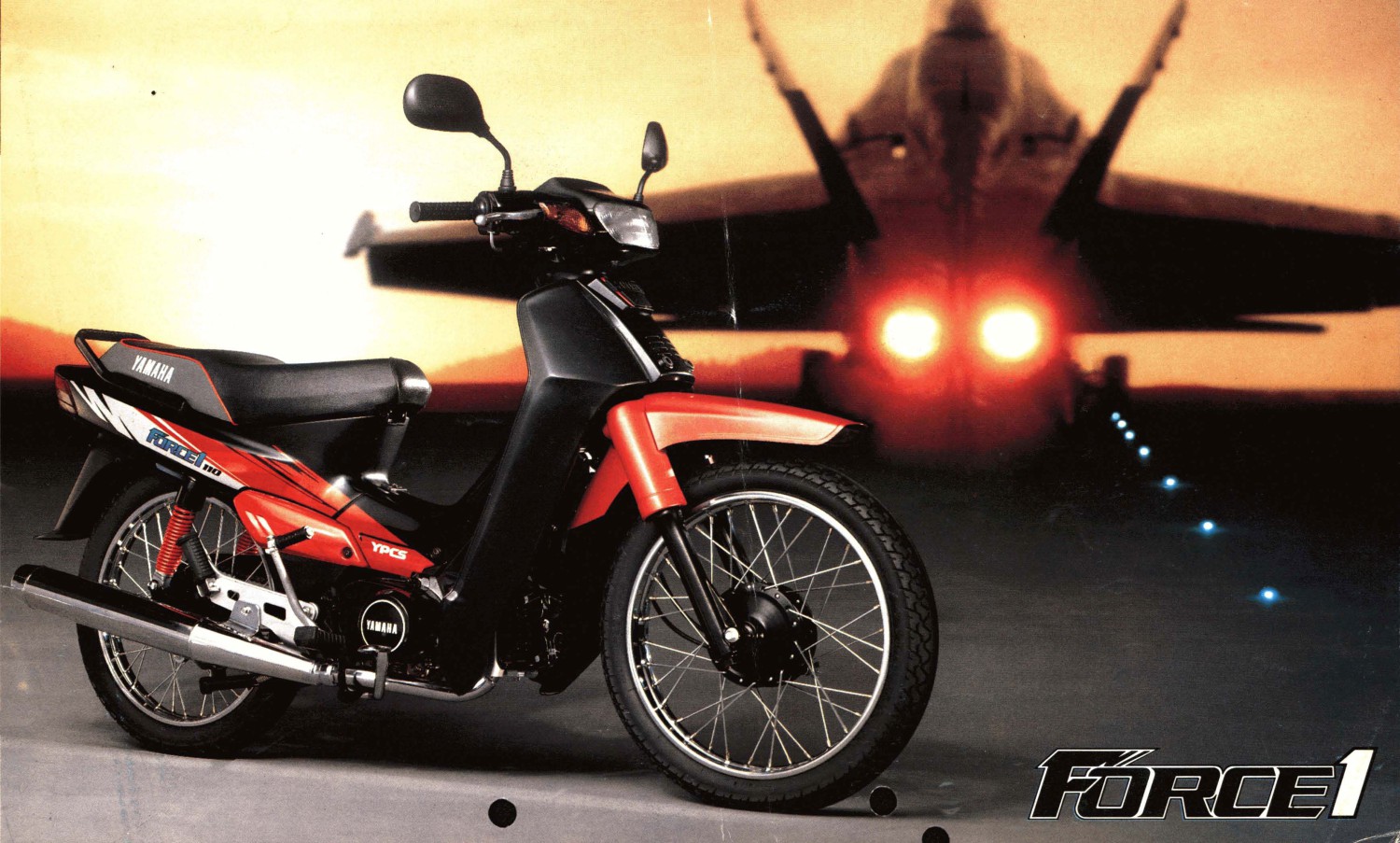 motor bebek, 90an, 2-tak, yamaha force 1, Segini Harga Yamaha Force 1 Pas Meluncur di Indonesia Tahun 1992