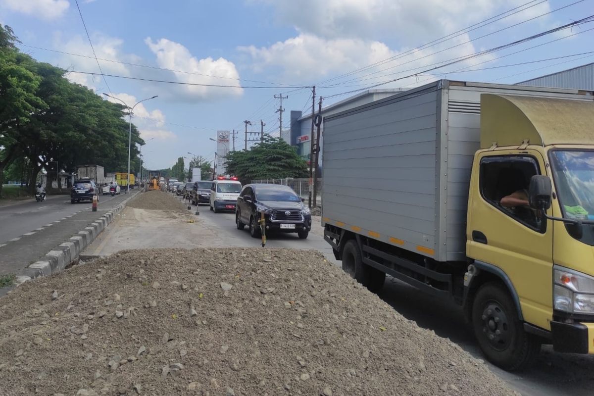 jalan pantura rusak, Pantura Semarang-Demak, Proyek Jalan Pantura, Rute Pantura Semarang-Demak, Hindari Pantura Semarang-Demak Sampai Maret 2026, Rute Alternatif Lewat Sini