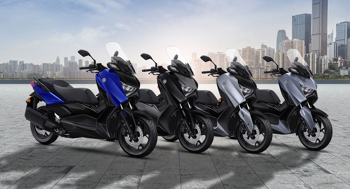 yamaha xmax, xmax, warna baru yamaha xmax, Yamaha XMAX Rilis Warna Baru, Harga Tipe Connected dan TechMAX Selisih Segini