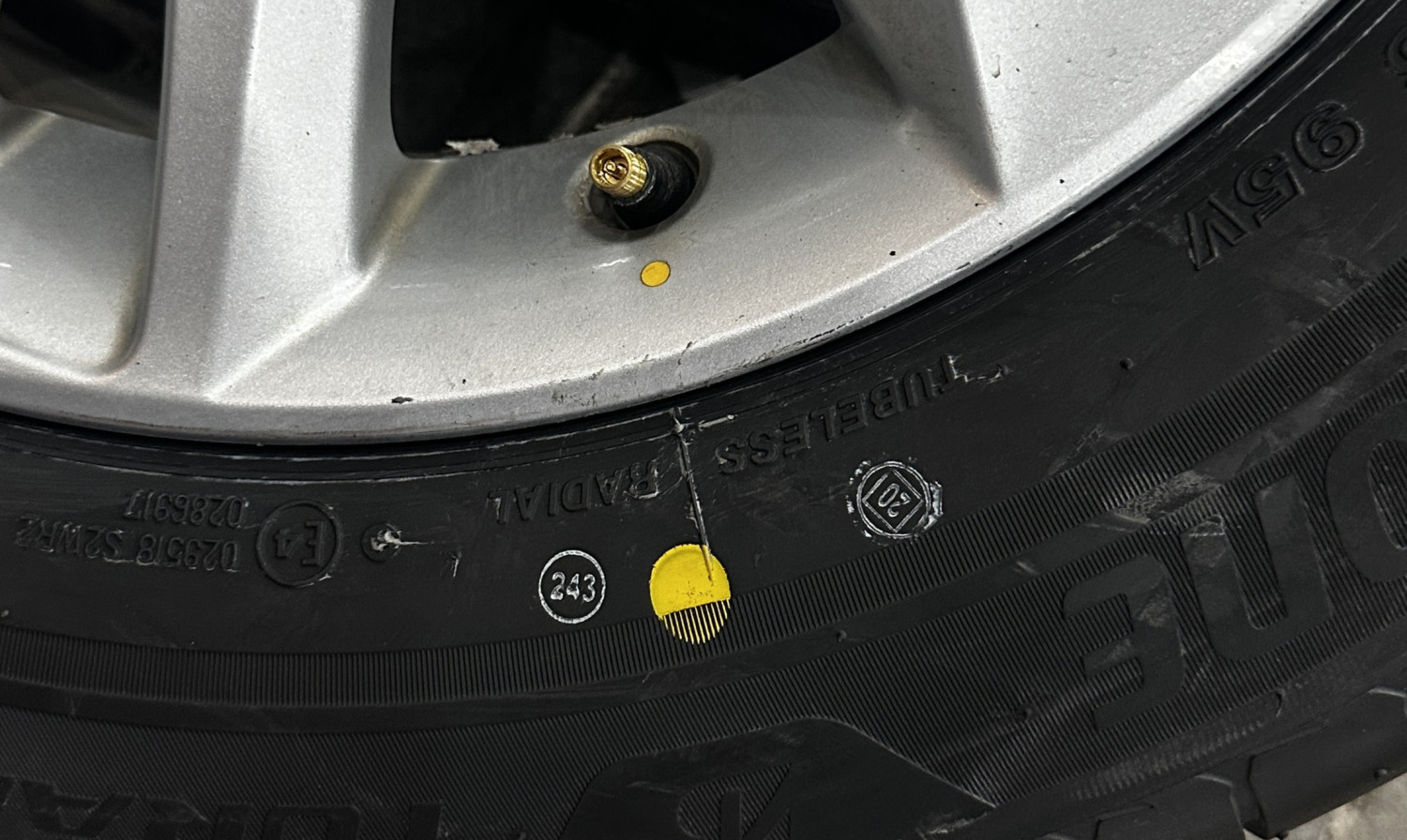 ban mobil, michelin indonesia, bulatan kuning di ban, Mochammad Fachrul Rozi, Terungkap, Arti dan Fungsi Bulatan Kuning dan Merah di Ban Mobil