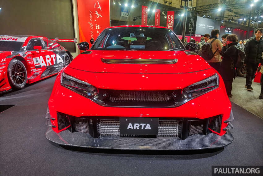 honda civic type r, tokyo auto salon 2025, Honda Civic Type R ARTA GT, Bukan Sembarang Type R, Civic ARTA GT Ini Cuma Diproduksi 20 Unit Aja