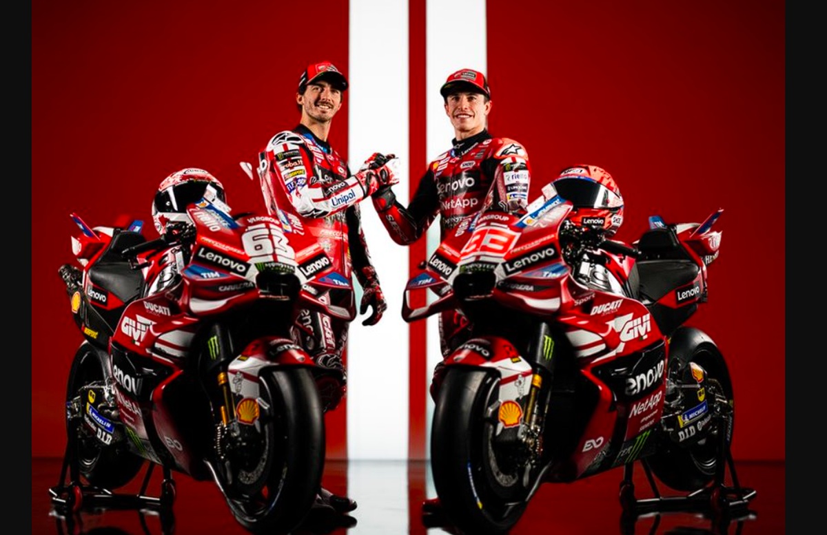 MotoGP, Marc Marquez, marquez, Ducati, bagnaia, Bagnaia Buka Suara Soal Ducati yang Lebih Anak Emaskan Marc Marquez