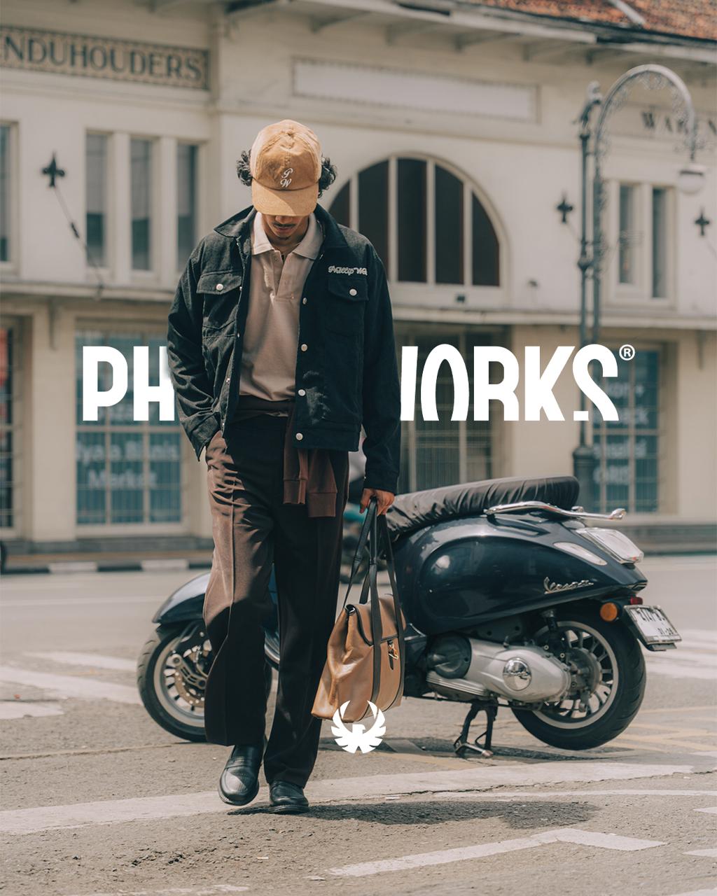 brand lokal, Aparel, Philip Works, Bukan Sekadar Apparel, Phillip Works Gabungkan Jiwa Fashion dan Otomotif