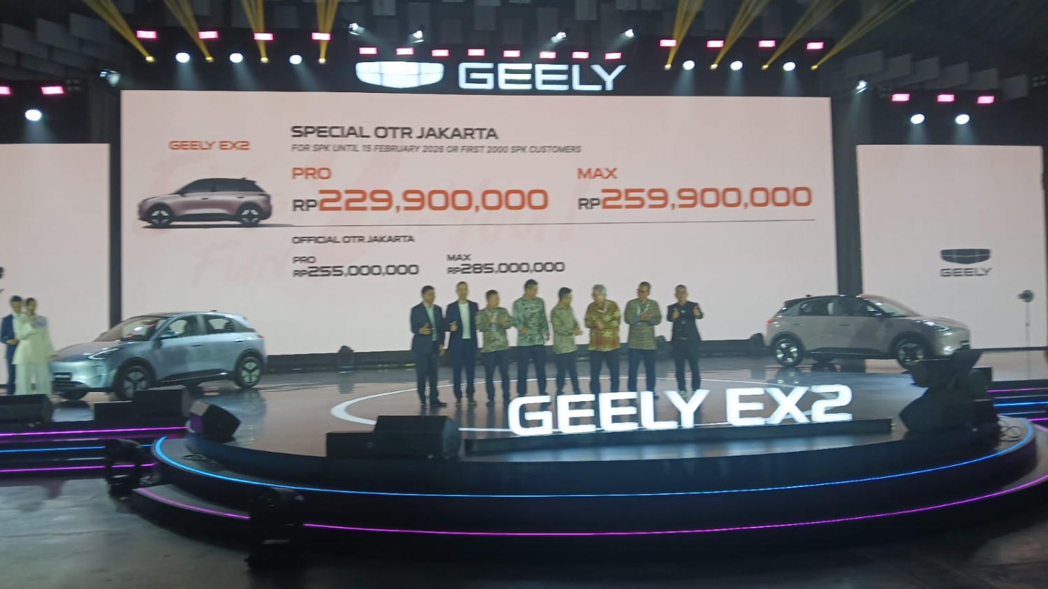 mobil baru, harga resmi, Constantinus Herlijoso, Geely EX2, Spesial Tawaran Pembelian Geely EX2 Hingga 15 Februari, Ini Detilnya