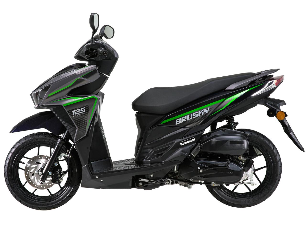 kawasaki, vario, motor matik, Motor Matik Kawasaki, Skutik 125 cc Baru, kawasaki brusky 125, Bukan Vario, Ini Motor Matik Baru Kawasaki yang Siap Curi Perhatian