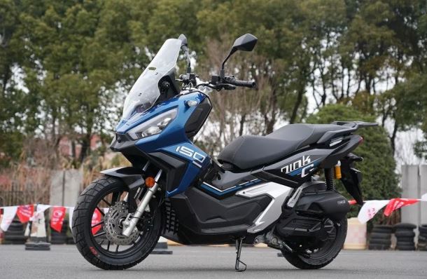 kymco, skutik adventure, motor baru, Honda ADV160, Kymco DINK G150, Muncul Skutik Adventure Pesaing ADV160 dari Kymco, Bisa Tempuh 450 Km Sekali Full Tank