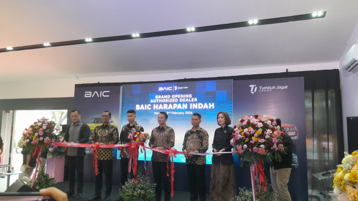 bekasi, harapan indah, BAIC, Dealer BAIC, Dealer BAIC Harapan Indah, PT Tumbuh Jagat Motor, Gebrakan BAIC Awal Tahun, Dealer Harapan Indah Jadi Basis Baru di Greater Jakarta