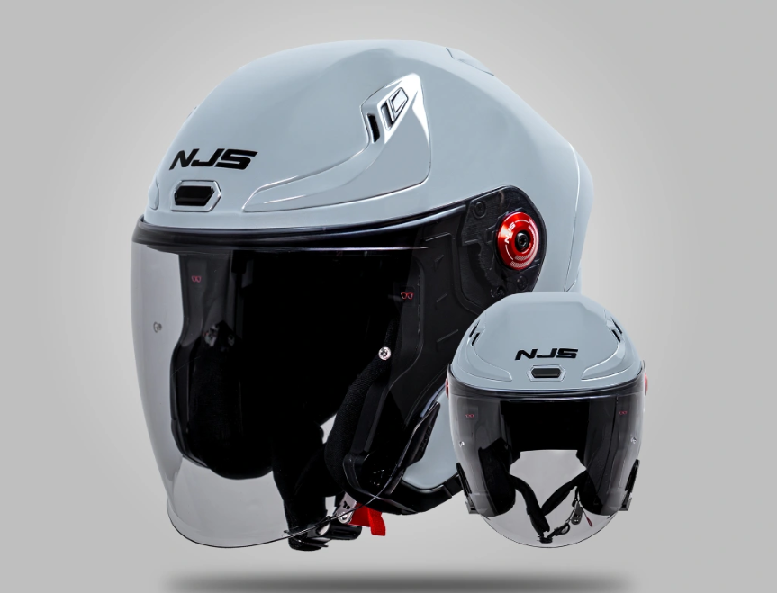 helm, helm open face, helm njs, NJS NEOZ XV, NJS Luncurkan Helm Open Face Baru Berdesain Keren, Harga Cuma Segini