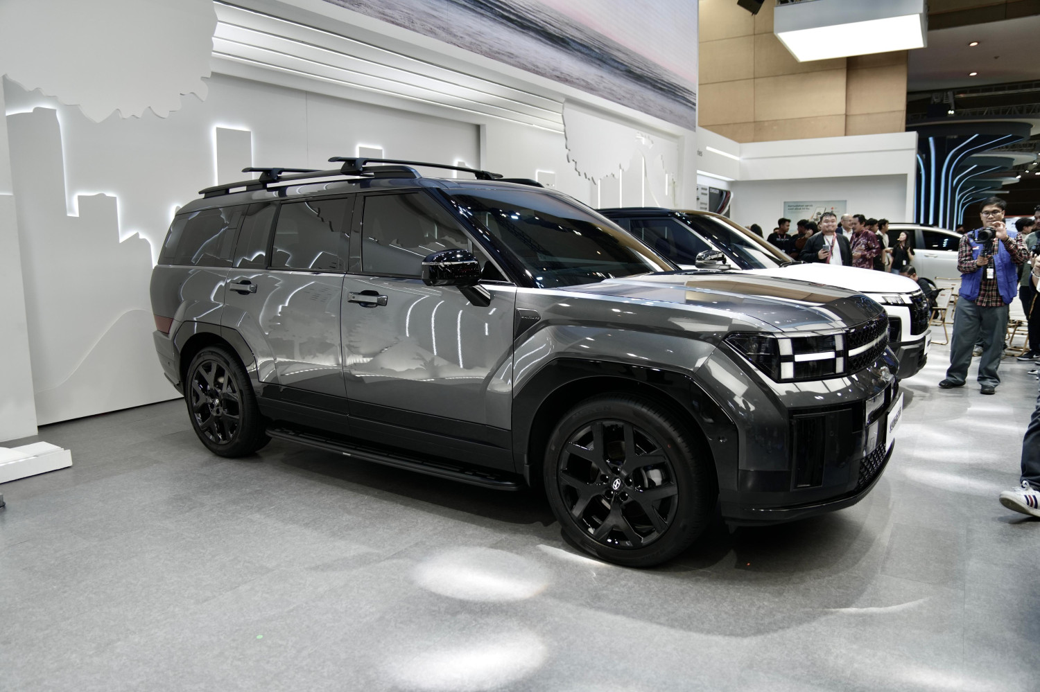 Hyundai, hyundai santa fe, Hyundai Santa Fe XRT, IIMS 2026, Mobil Baru Hyundai Santa Fe XRT Di IIMS 2026, Harganya Segini