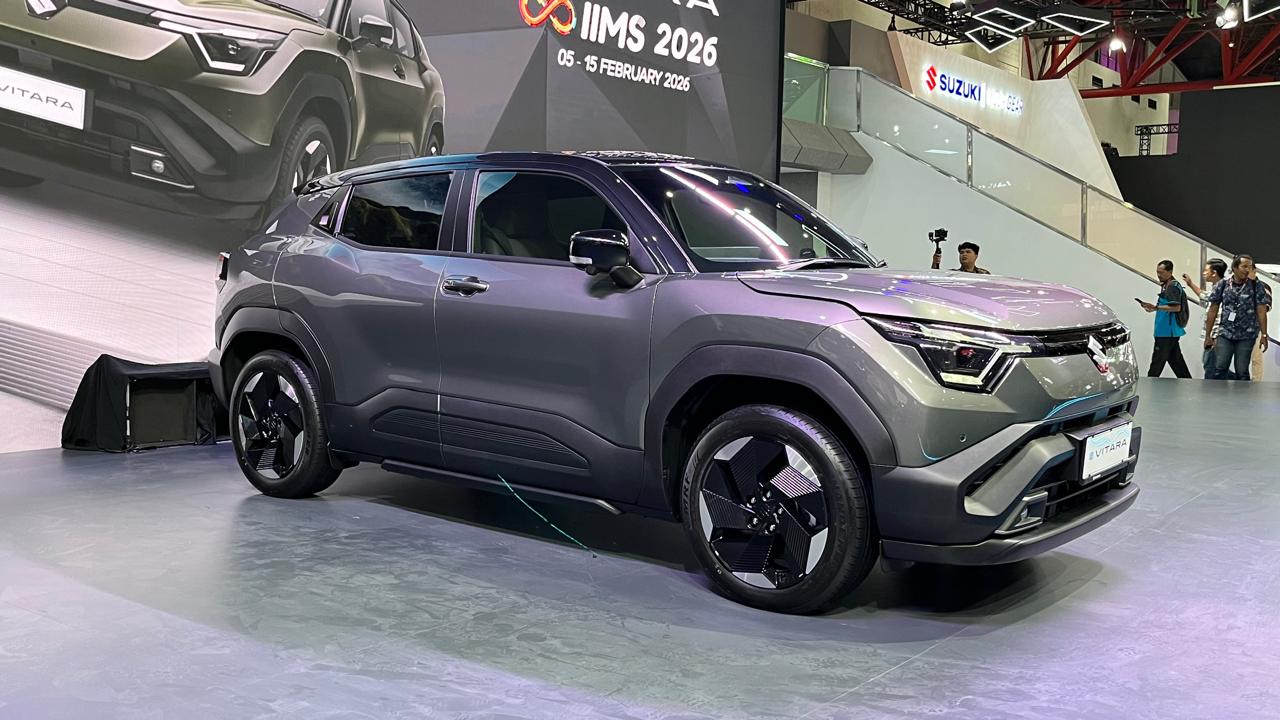 suzuki, Suzuki eVitara, IIMS 2026, eVitara, Skema kredit eVitara, Harga Rp 755 Juta, Kredit Suzuki eVitara One Tone Segini Cicilannya