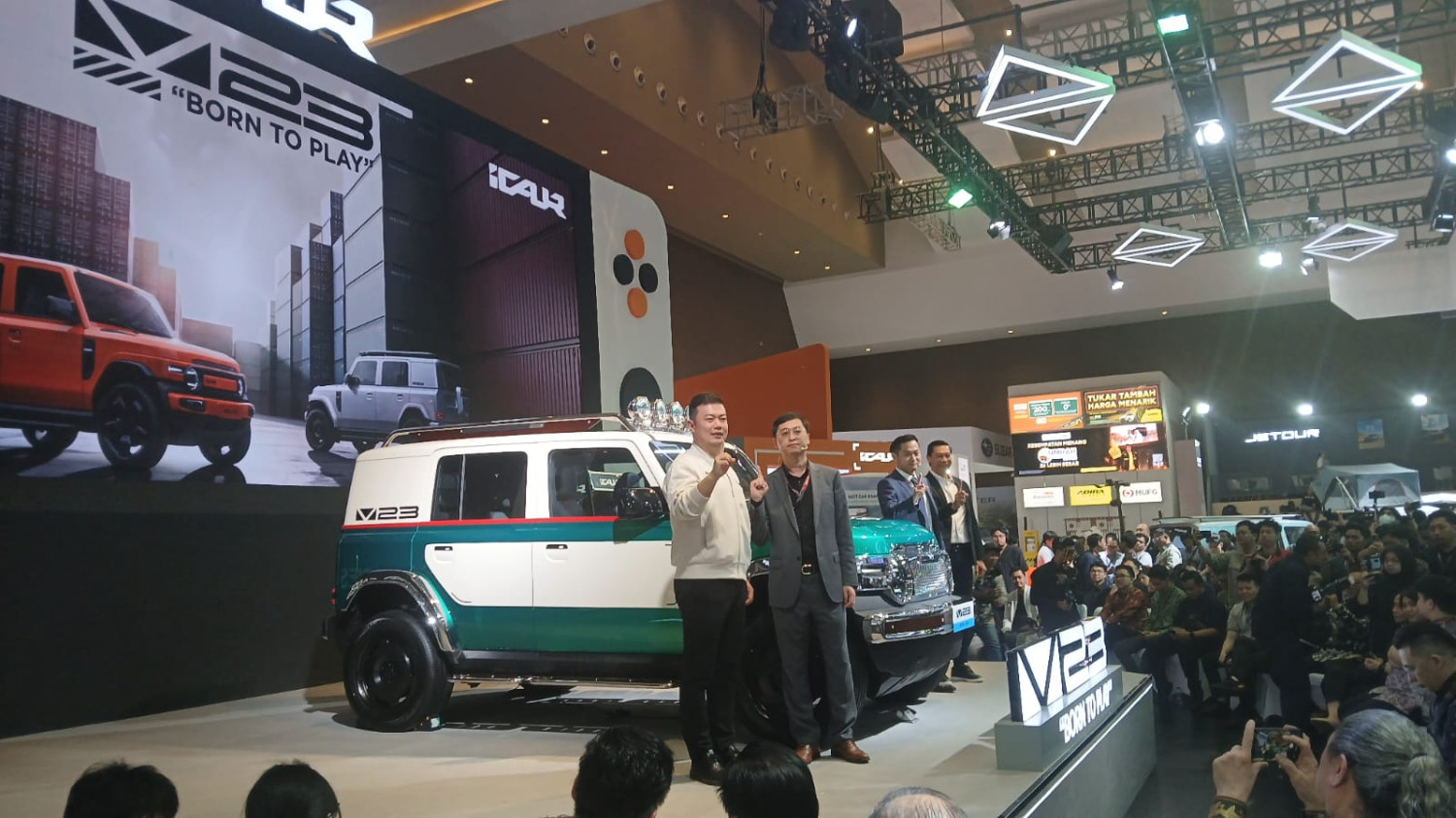 mobil baru, mobil listrik, Zeng Shuo, iCar V23, IIMS 2026, iCar V23 Resmi Hadir di IIMS, Versi Tertinggi Harga Khusus Rp 789 Juta